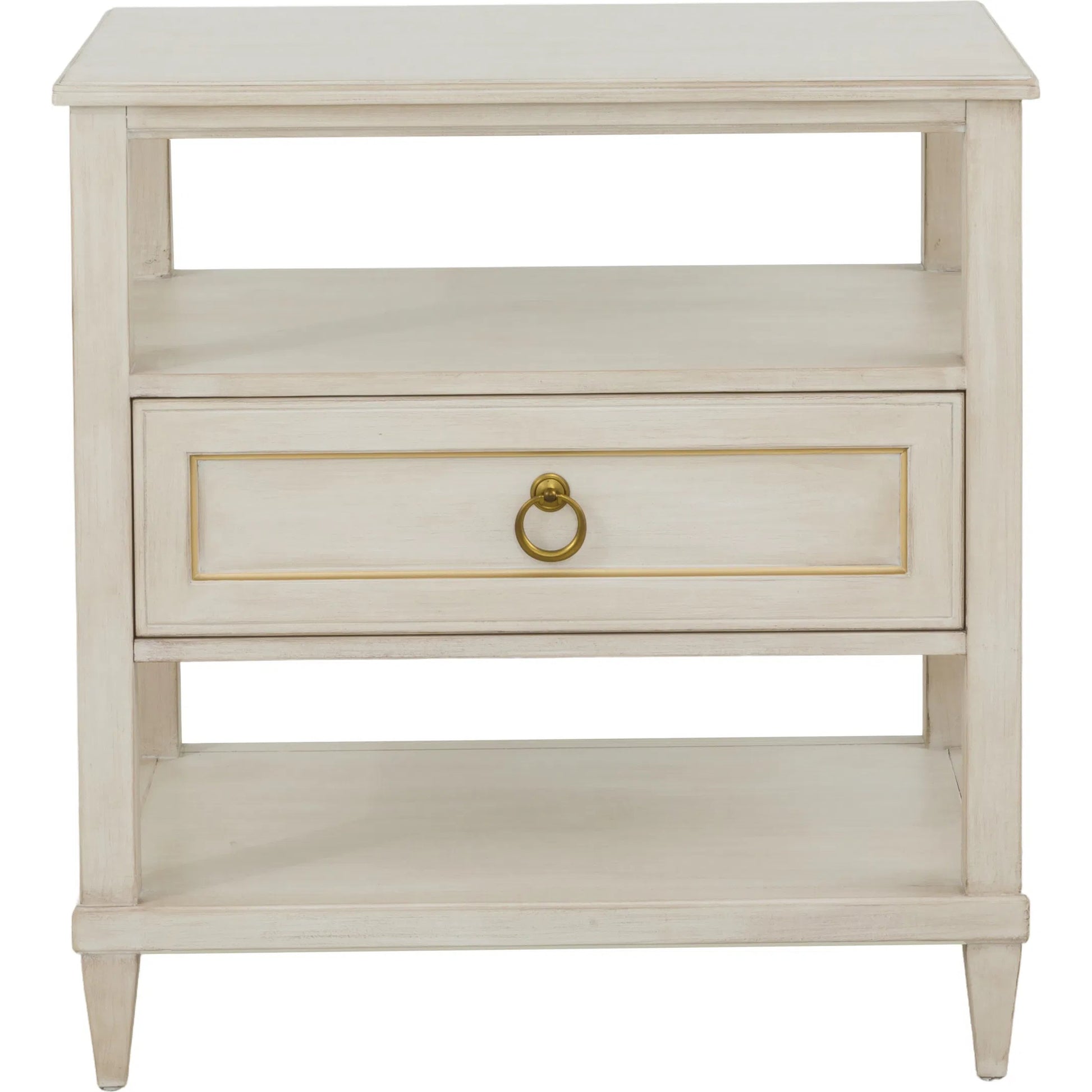 Matteo Palazzo 1-Drawer Nightstand by Fairfield Chair. Made from beech solids, veneers in a unique style.