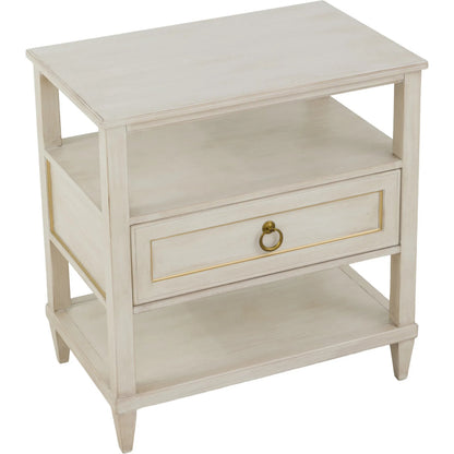 Matteo Palazzo 1-Drawer Nightstand by Fairfield Chair. Made from beech solids, veneers in a unique style.