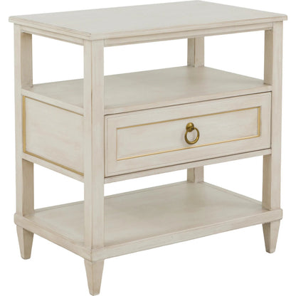 Matteo Palazzo 1-Drawer Nightstand by Fairfield Chair. Made from beech solids, veneers in a unique style.