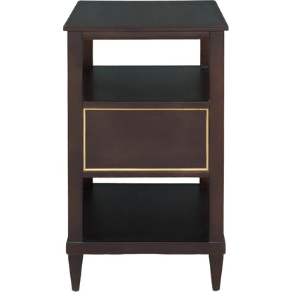 Matteo Palazzo 1-Drawer Nightstand by Fairfield Chair. Made from beech solids, veneers in a unique style.
