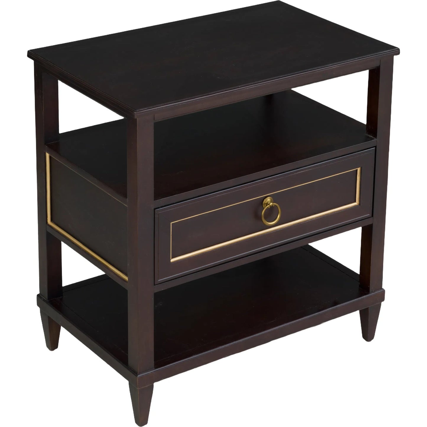 012 SI-2636104 | Additional Silo | Matteo Palazzo 1-Drawer Nightstand by Fairfield Chair. Made from beech solids, veneers in a unique style.