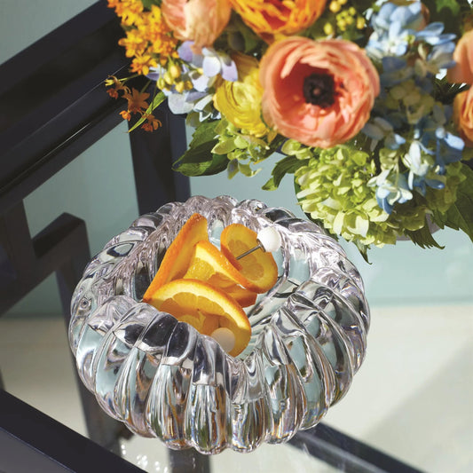 Anemone Glass Bowl by Global Views. Made from unique in a unique style.