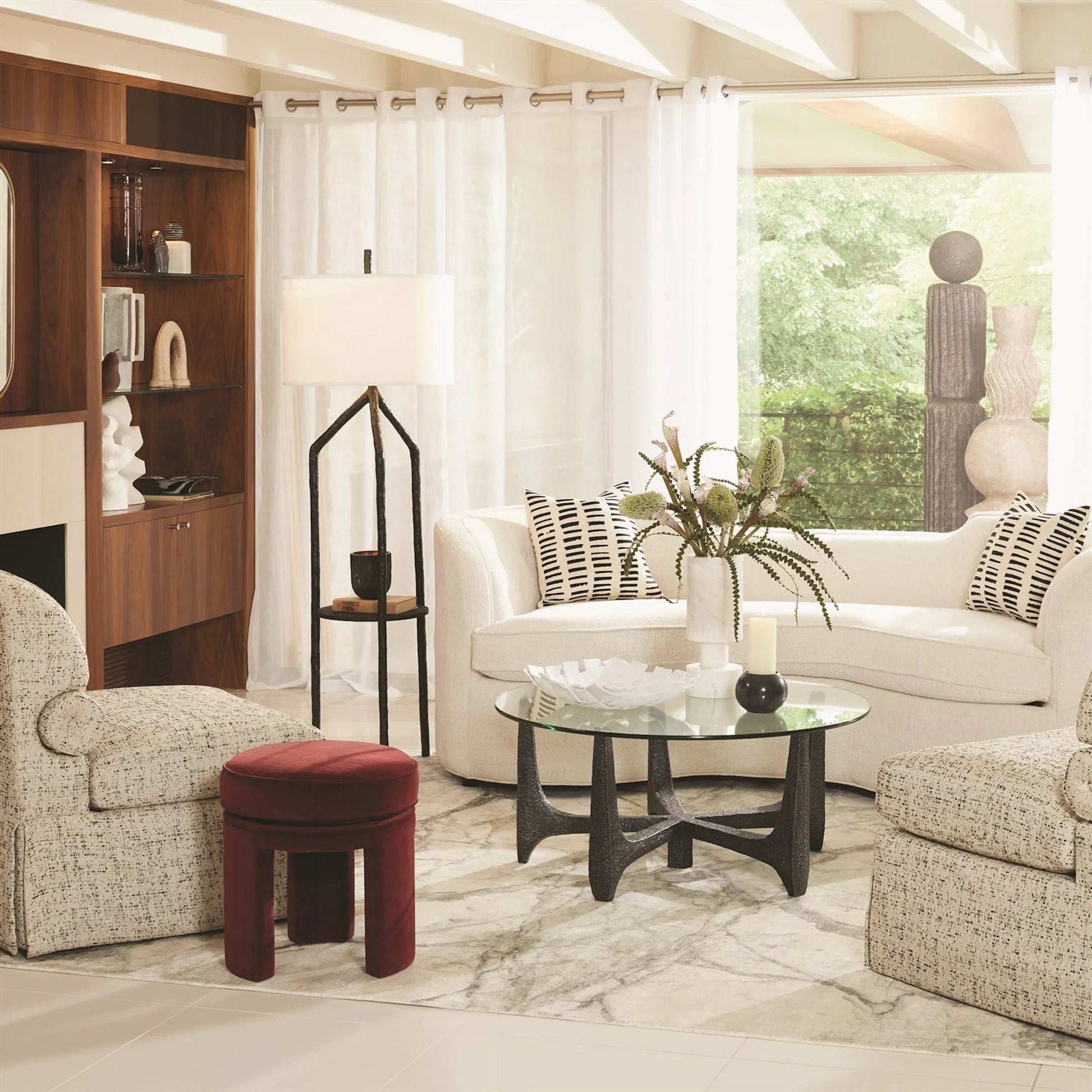 Mirror Match Marble Rug by Global Views in neutral and marble. Made from unique in a traditional style.