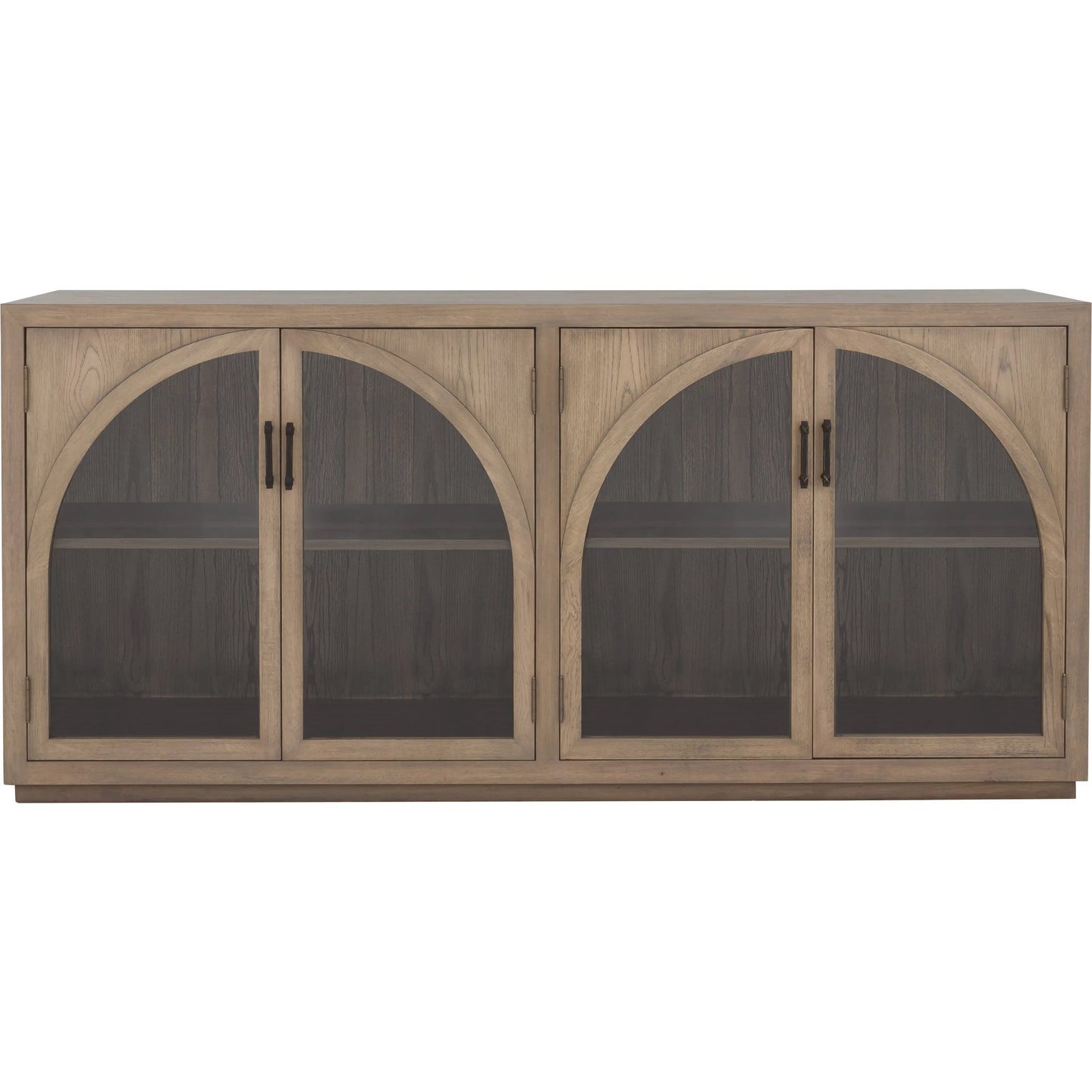 004 SI-2635769 | Additional Silo | Everett Credenza by Fairfield Chair in brown and biscotti. Made from red oak in a unique style.