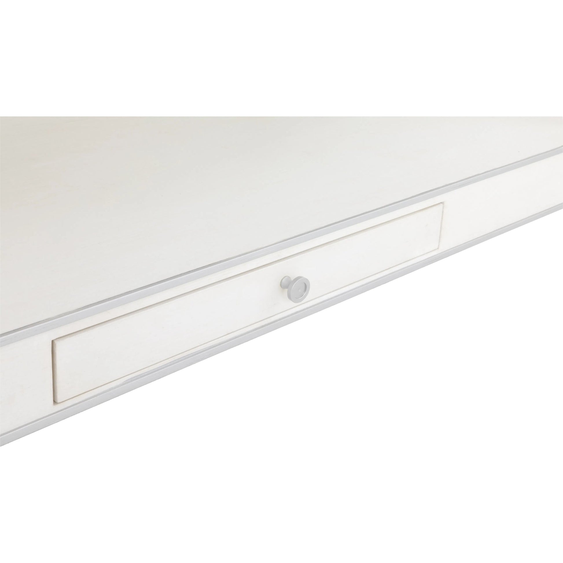 Camille Cocktail Table by Fairfield Chair in white. Made from rubberwood solids in a unique style.