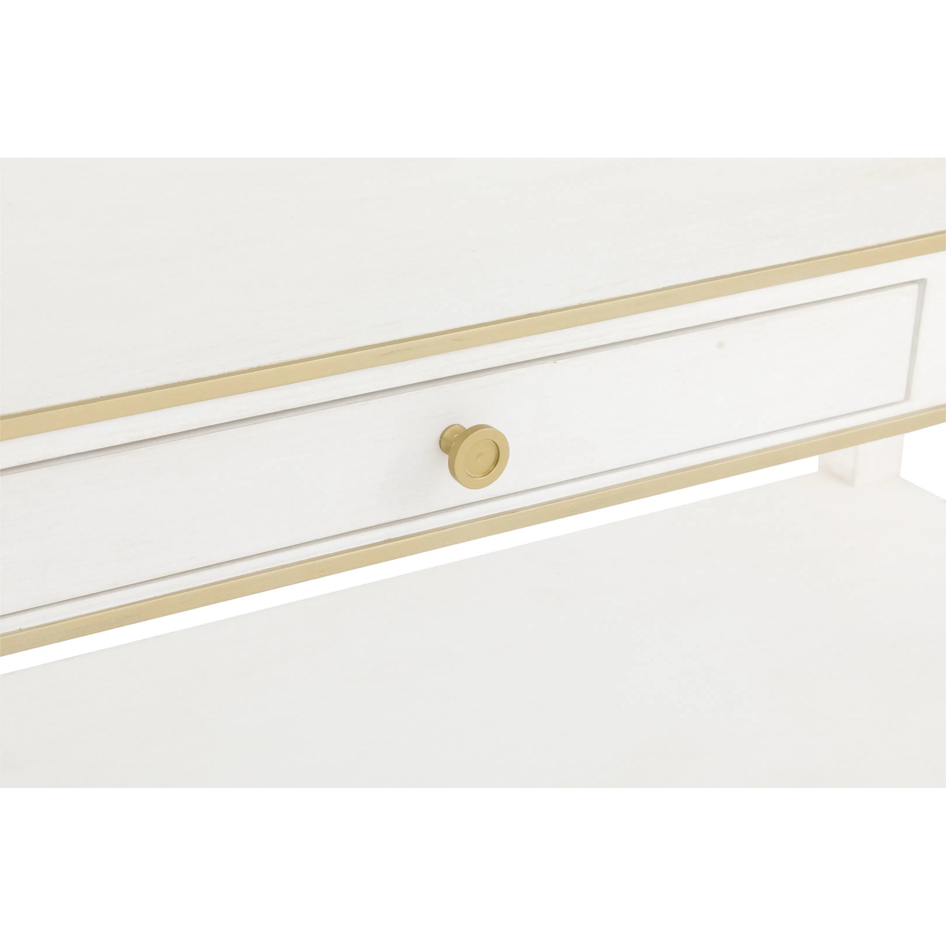 Camille Cocktail Table by Fairfield Chair in white. Made from rubberwood solids in a unique style.