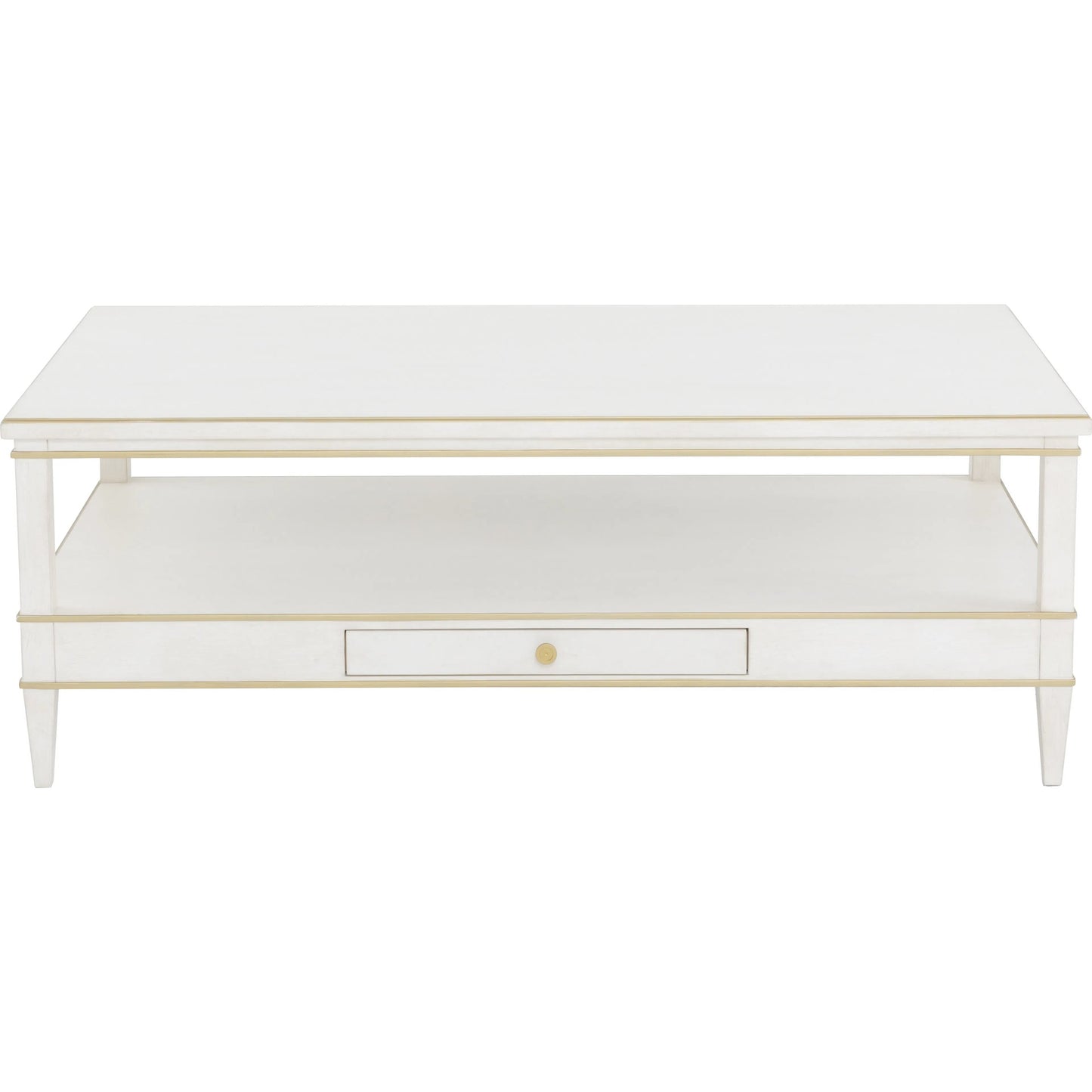 011 SI-2636022 | Additional Silo | Camille Cocktail Table by Fairfield Chair in white. Made from rubberwood solids in a unique style.
