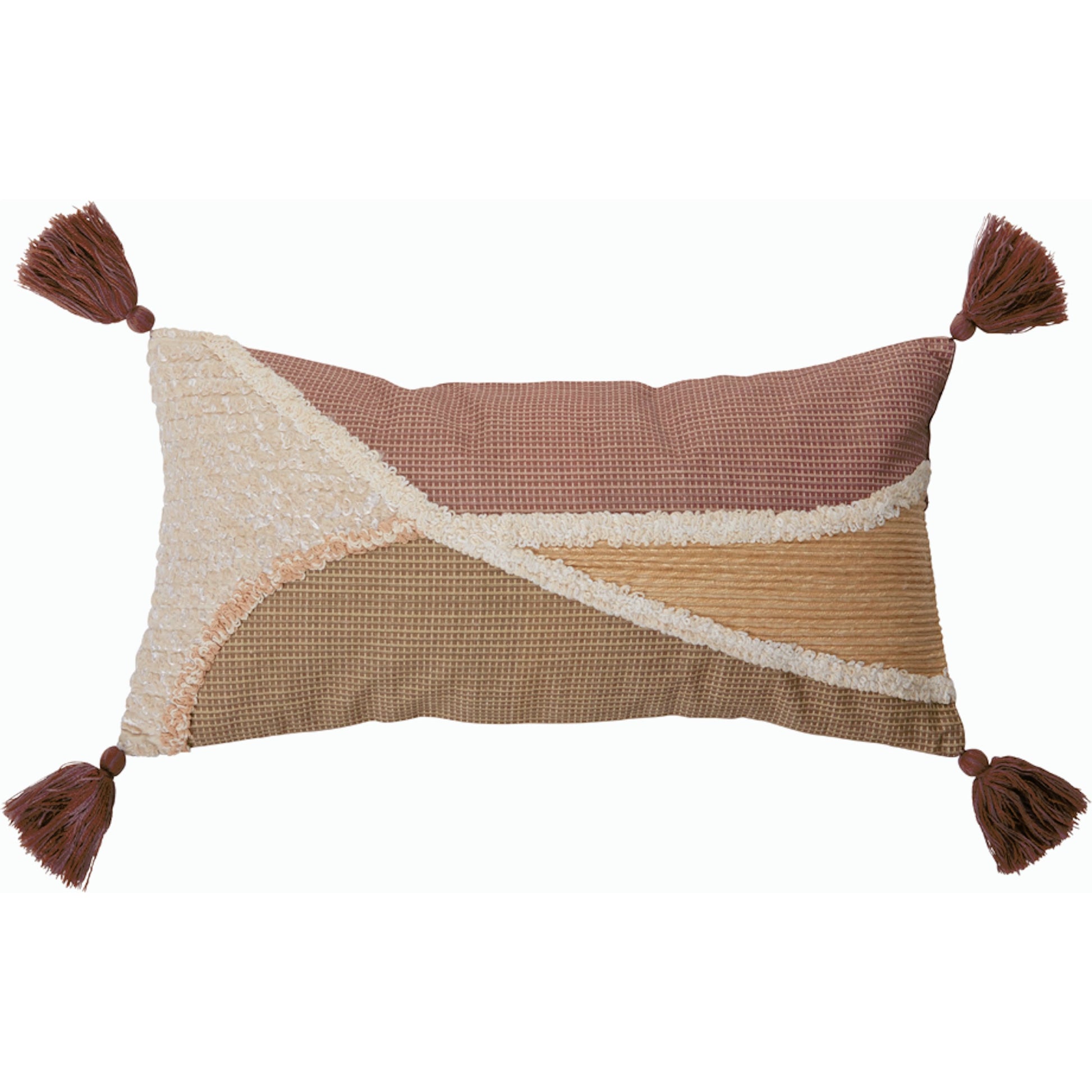 Malmo Pillow by Accent Decor in multicolor. Made from natural fibers in a modern style.
