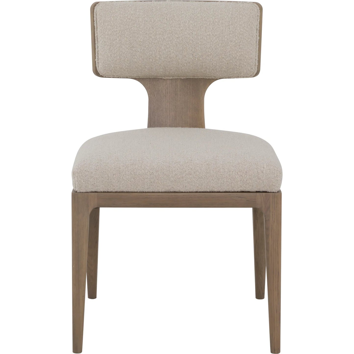 002 SI-2635785 | Additional Silo | Everett Side Chair by Fairfield Chair in brown and biscotti. Made from red oak in a unique style.