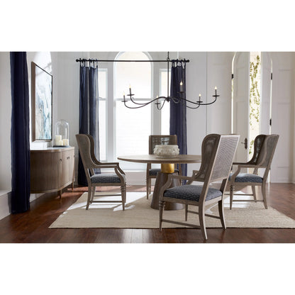 Everett Round Dining Table by Fairfield Chair. Made from unique in a unique style.