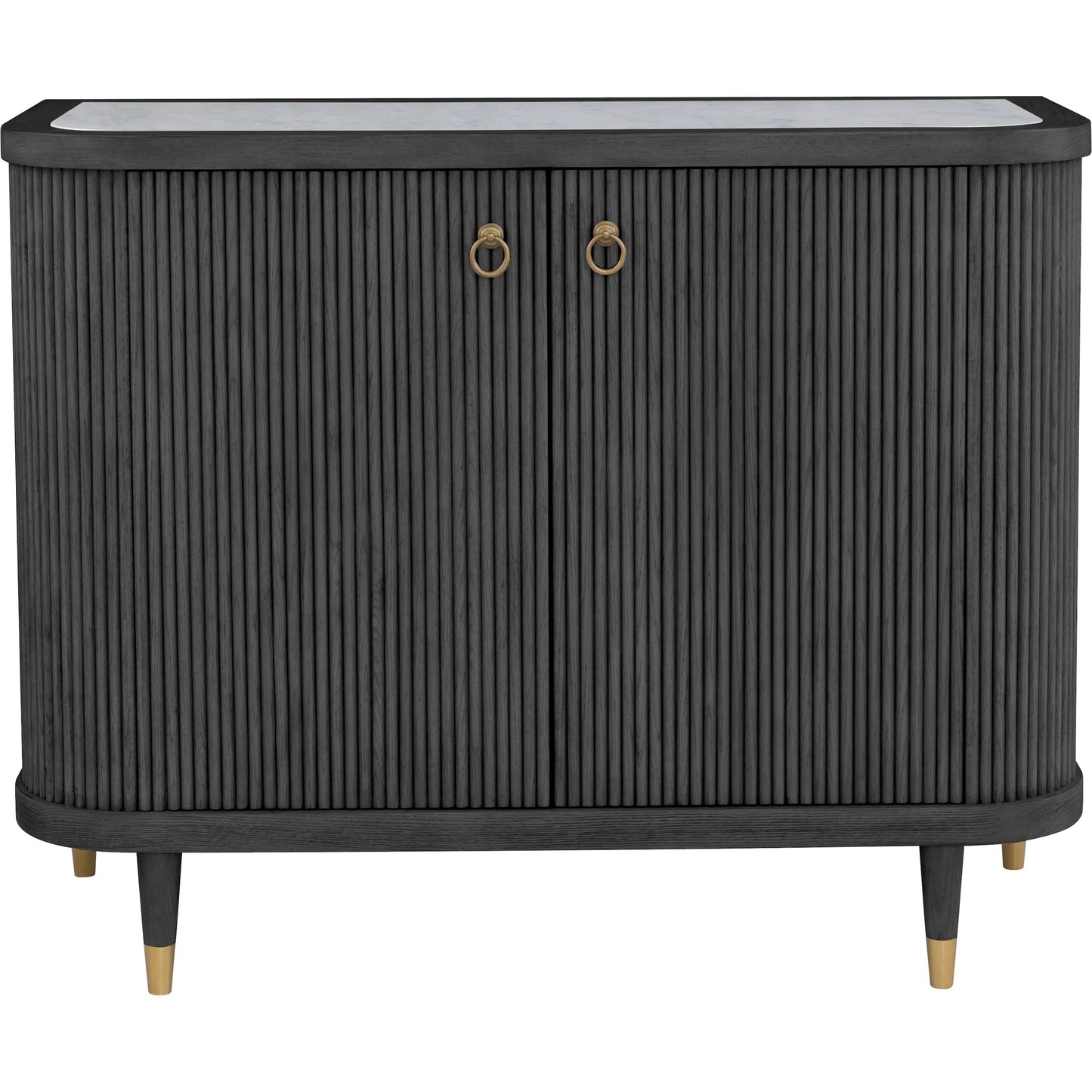 010 SI-2636048 | Additional Silo | Everett Demilune Credenza by Fairfield Chair. Made from red oak solids, veneers in a unique style.