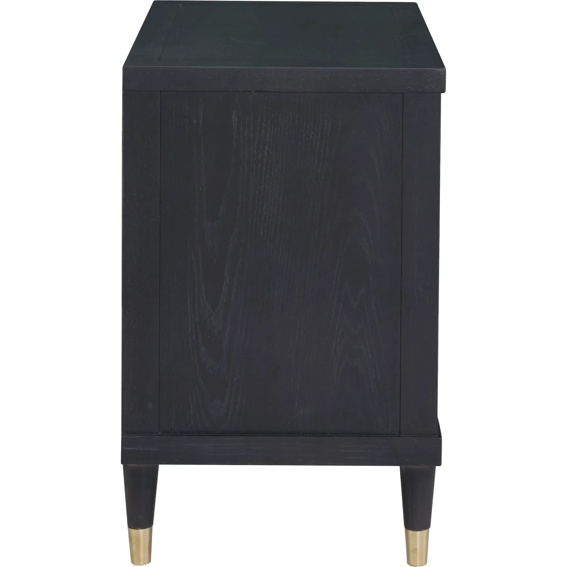 Everett Nightstand by Fairfield Chair. Made from red oak solids, veneers in a unique style.