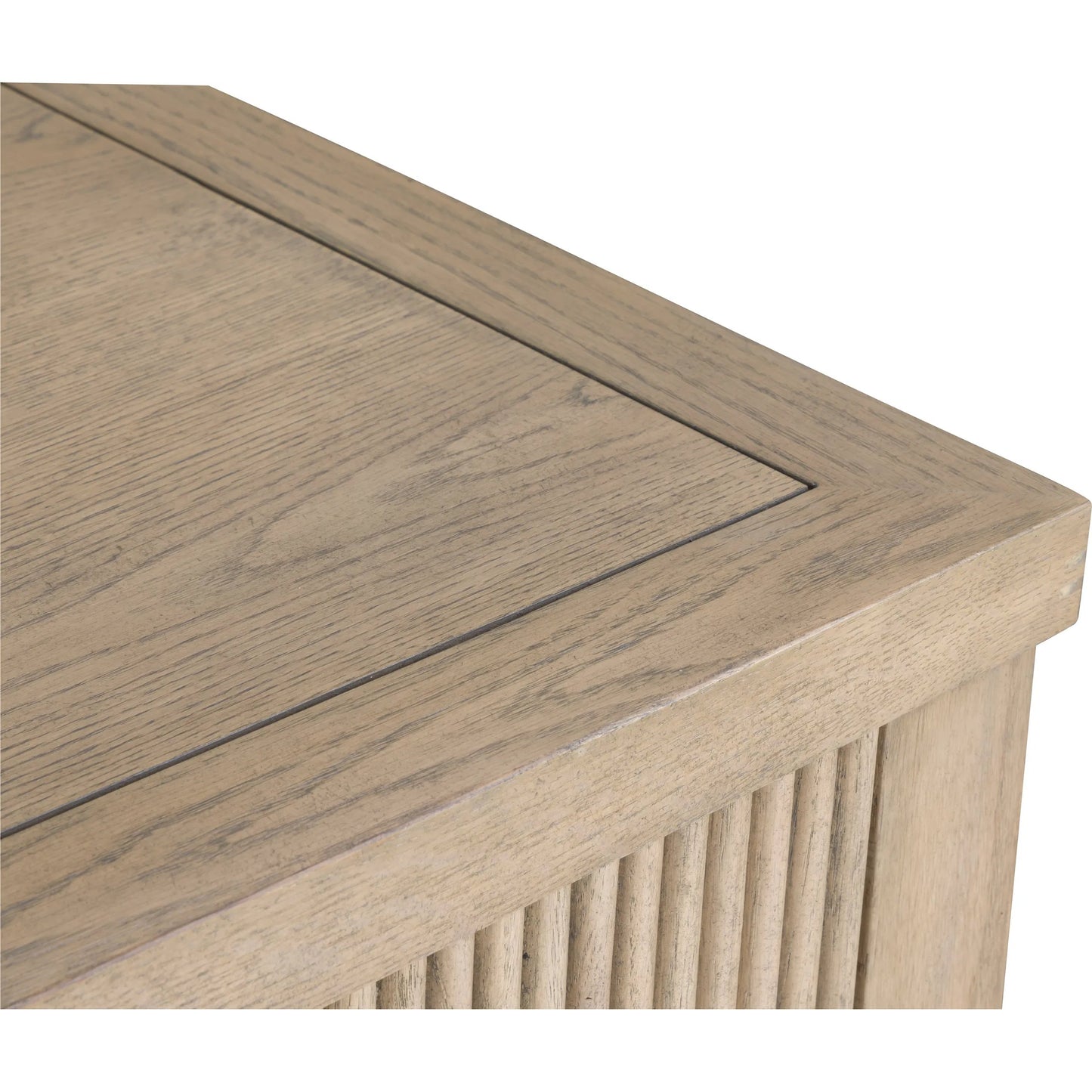 007 SI-2635788 | Closeup | Everett 3-Drawer Chest by Fairfield Chair in brown and biscotti. Made from red oak solids, veneers in a unique style.