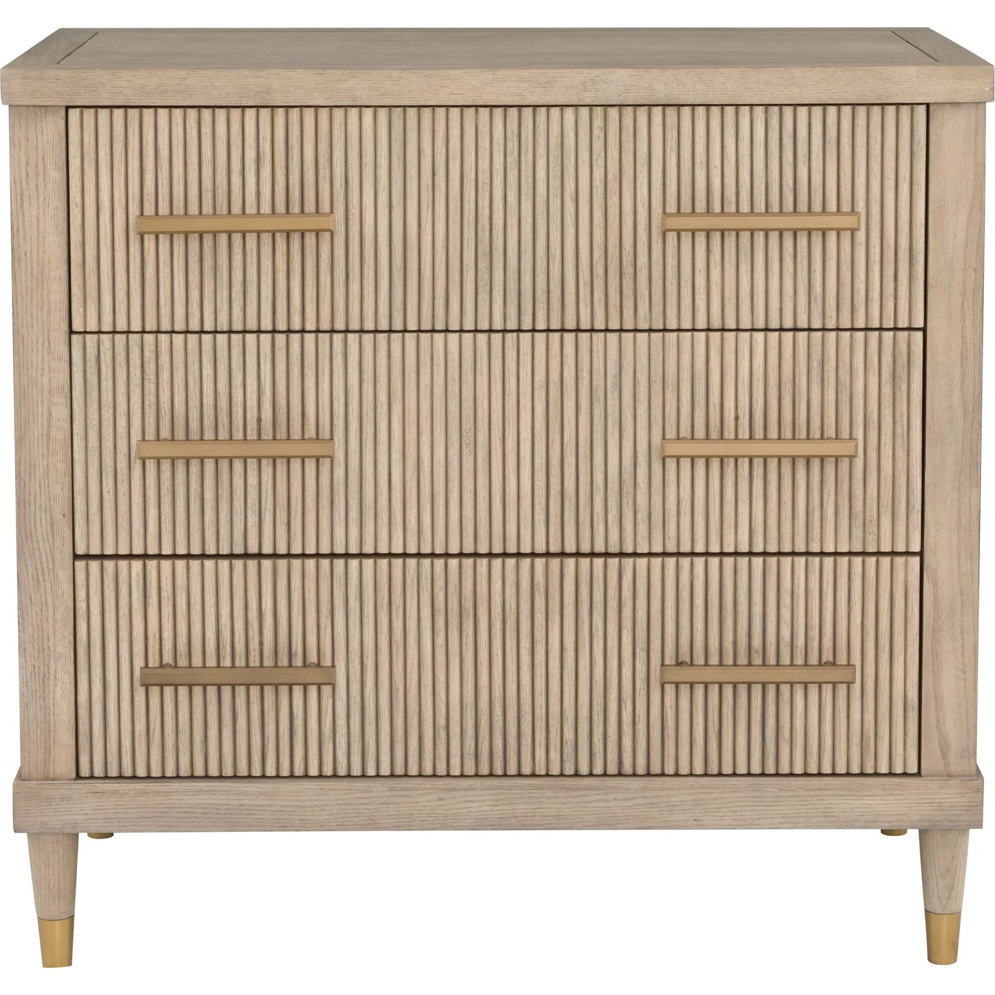 003 SI-2635788 | Additional Silo | Everett 3-Drawer Chest by Fairfield Chair in brown and biscotti. Made from red oak solids, veneers in a unique style.