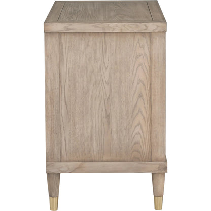 Everett 1-Drawer Rectangular Nightstand by Fairfield Chair. Made from red oak solids, veneers in a unique style.