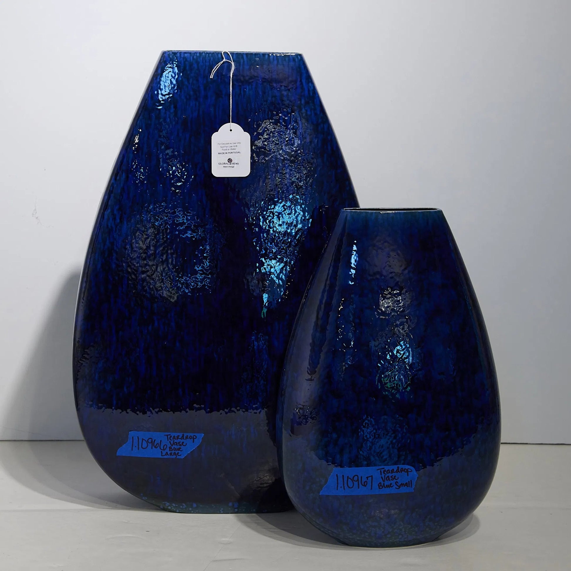 Giant Teardrop Vase by Global Views. Made from ceramic in a unique style.