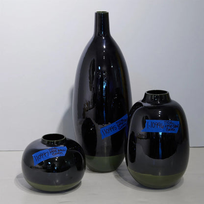 Tidal Vase by Global Views. Made from earthenware in a transitional style.