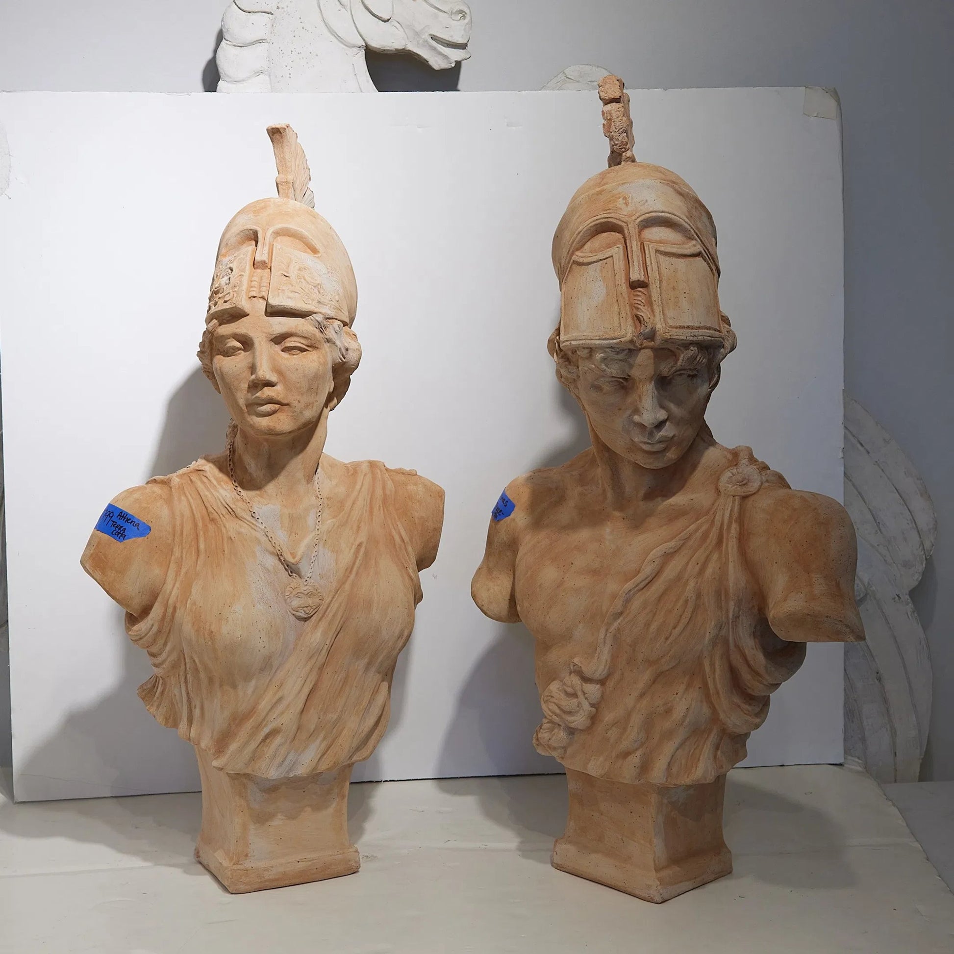 Mars Terracotta Sculpture by Global Views in terracotta. Made from unique in a unique style.