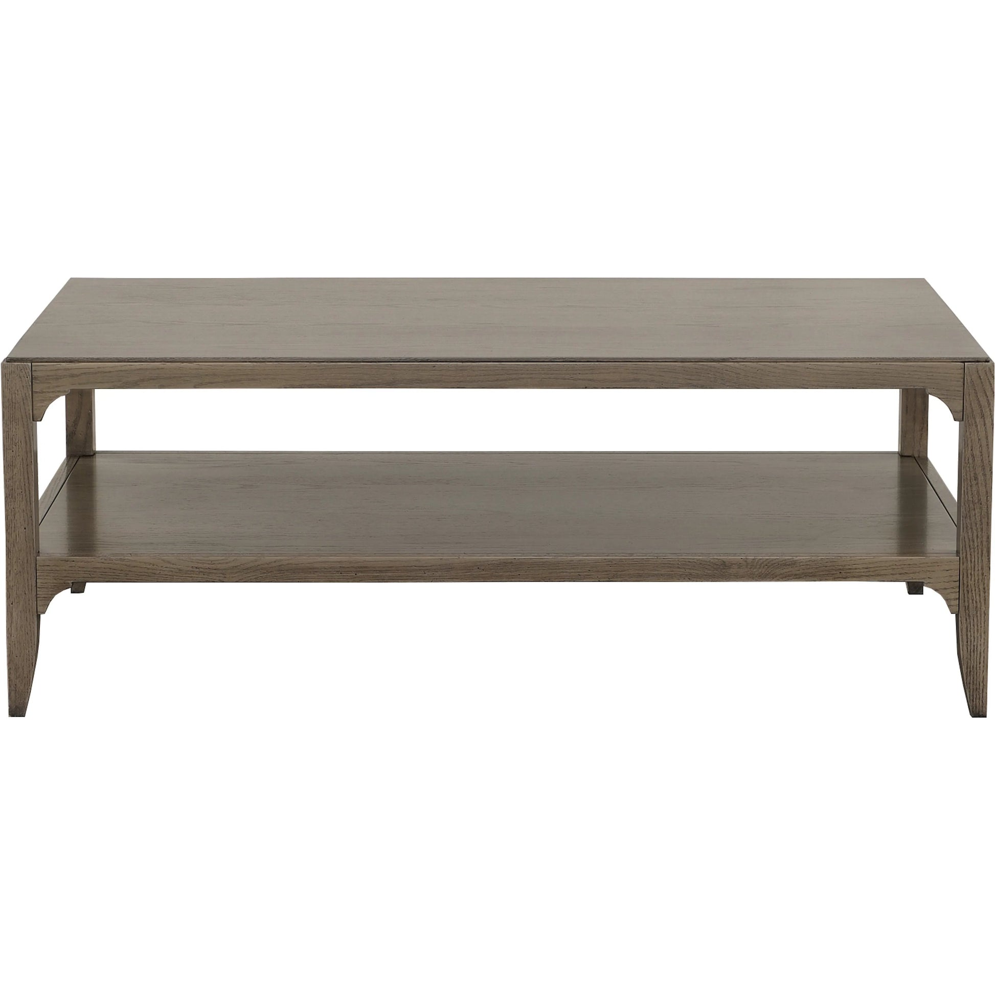 Kendrick Cocktail Table by Fairfield Chair in brown and modern truffle. Made from red oak solids, veneers in a unique style.