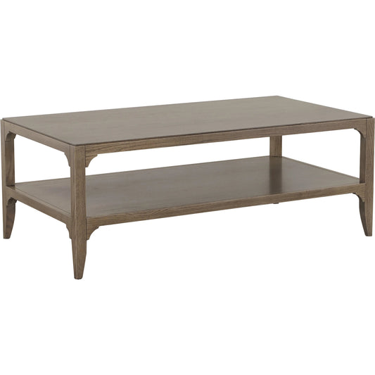000 SI-2635795 | Primary Silo | Kendrick Cocktail Table by Fairfield Chair in brown and modern truffle. Made from red oak solids, veneers in a unique style.