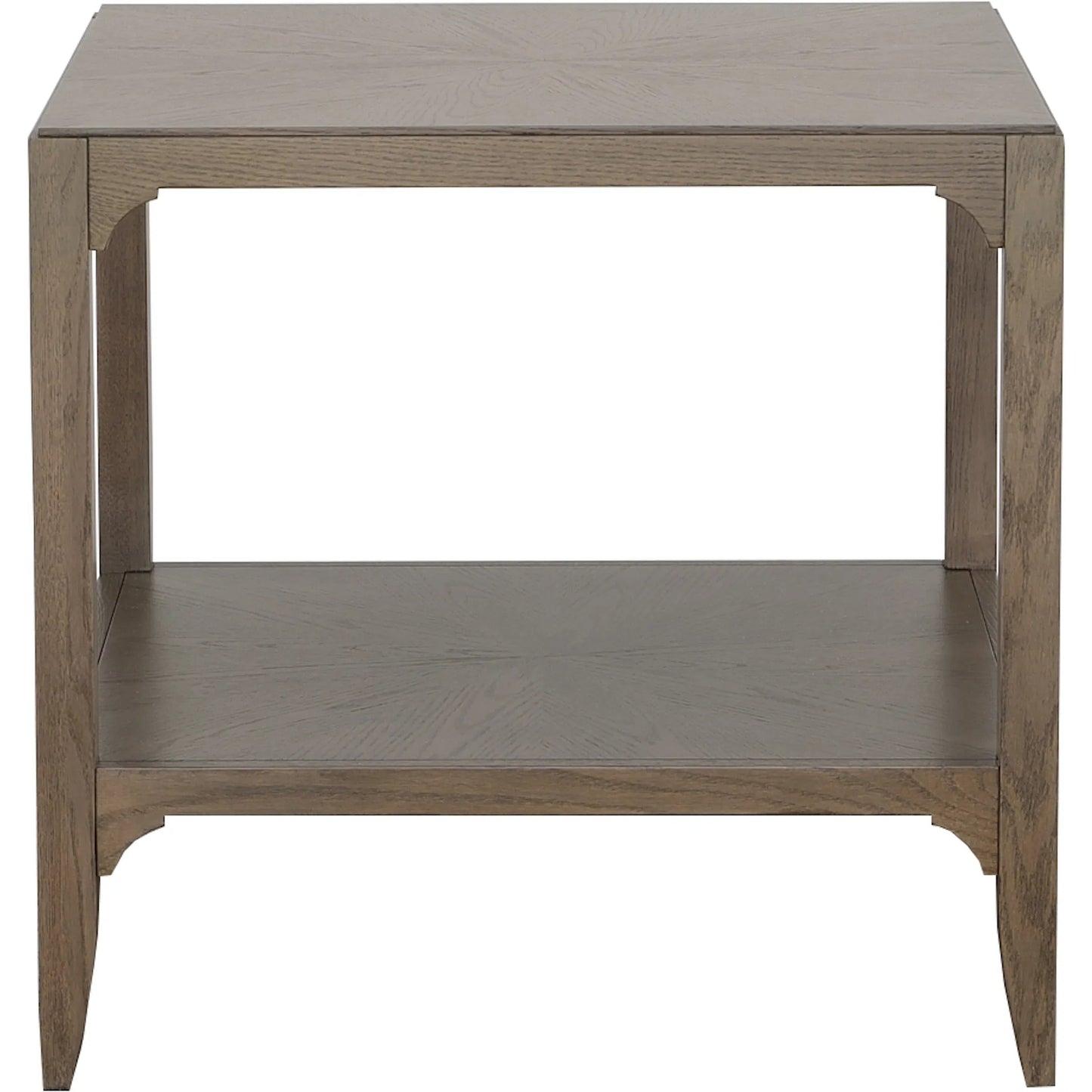 001 SI-2635796 | Additional Silo | Kendrick Lamp Table by Fairfield Chair in brown and modern truffle. Made from red oak solids, veneers in a unique style.