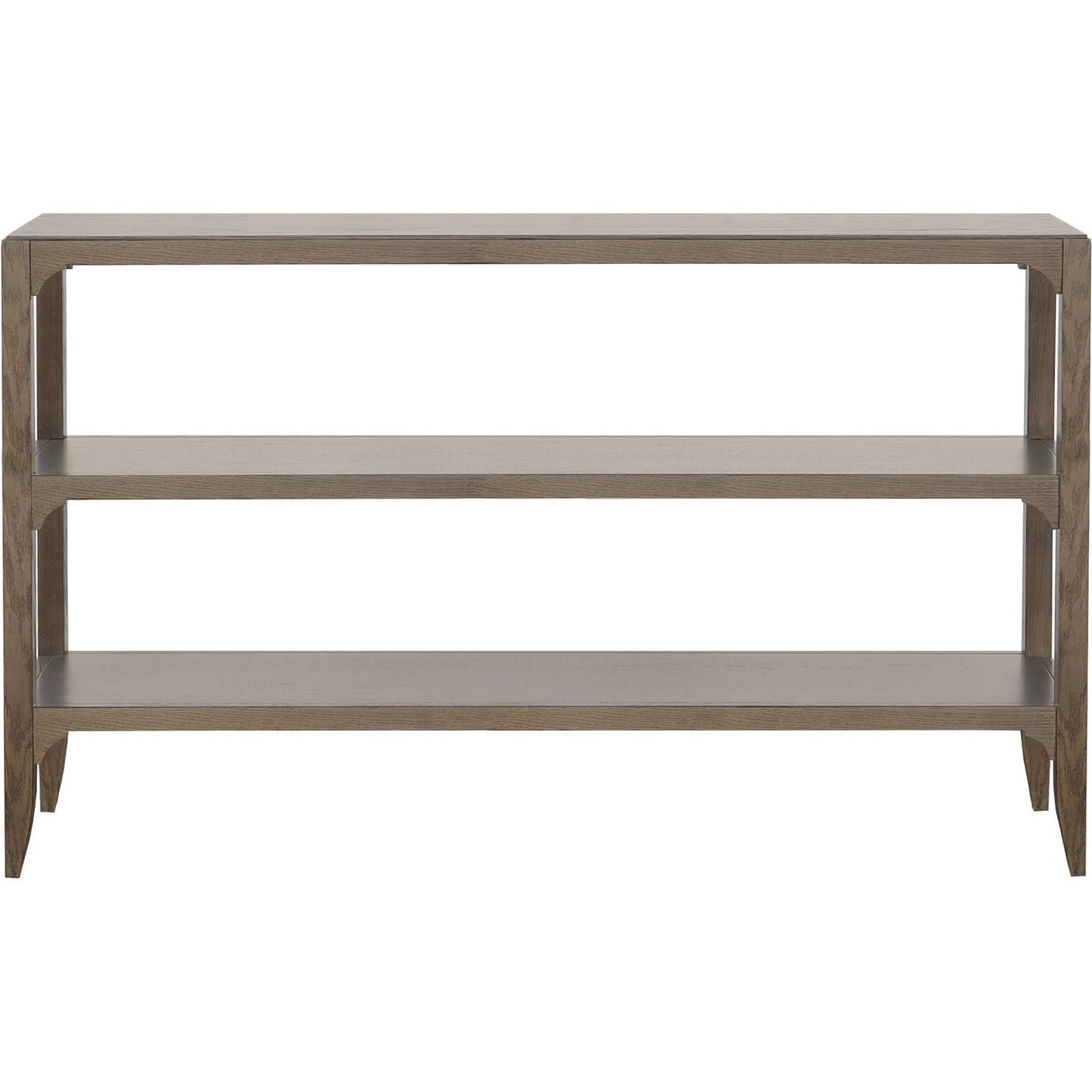 001 SI-2635797 | Additional Silo | Kendrick Console Table by Fairfield Chair in brown and modern truffle. Made from red oak solids, veneers in a unique style.