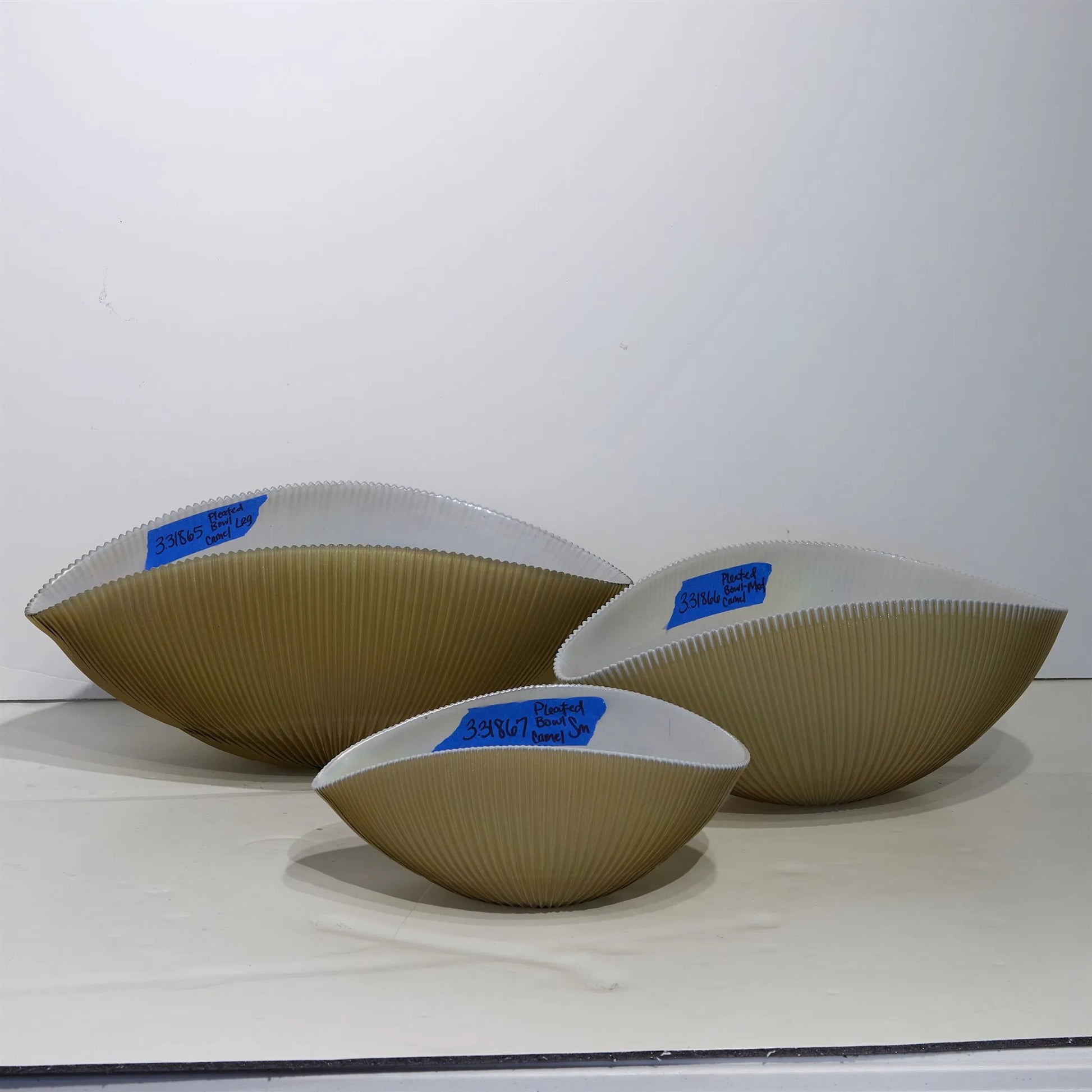 Pleated Bowl by Global Views. Made from unique in a eclectic & global style.