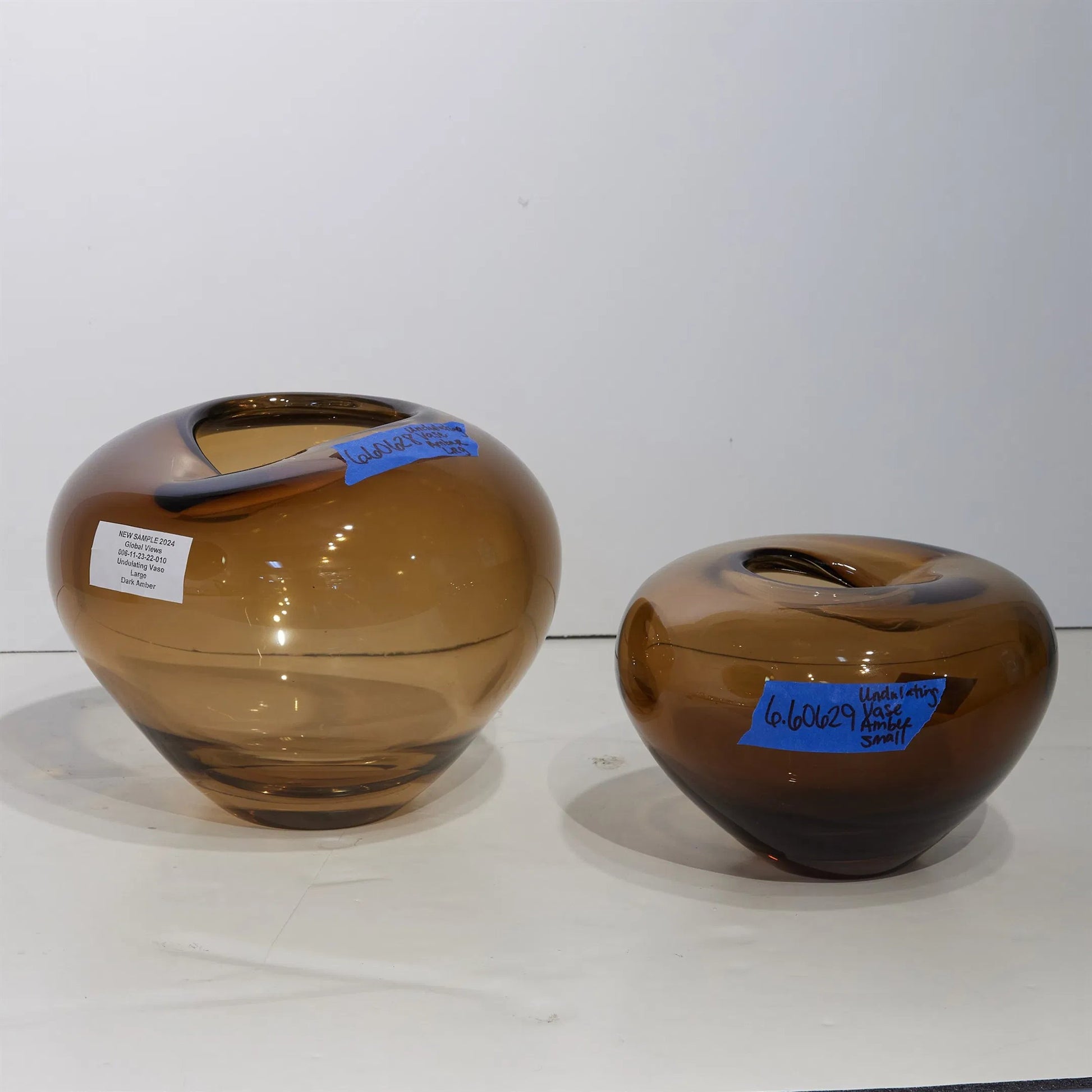 Undulating Vase by Global Views. Made from unique in a unique style.