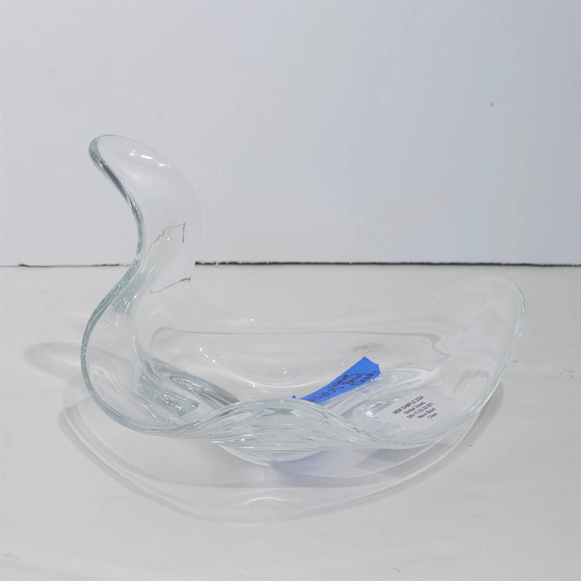 Wave Bowl by Global Views. Made from art glass in a eclectic & global style.