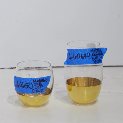 Metallic Orb DOF Glass by Global Views. Made from art glass in a eclectic & global style.