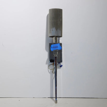 Fluted Single Sconce by Global Views. Made from brass in a modern style.