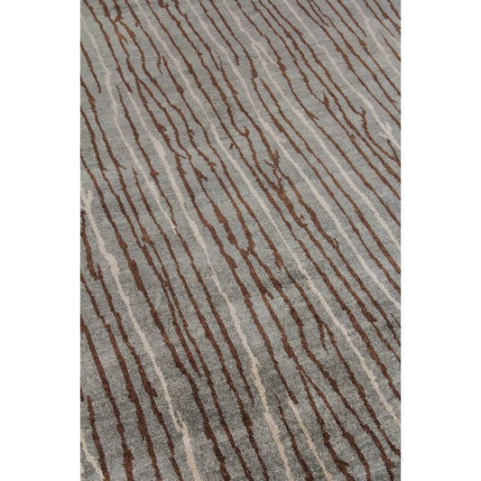 Soho 8056 Rug by Exquisite Rugs in light blue, brick. Made from new zealand wool in a unique style.