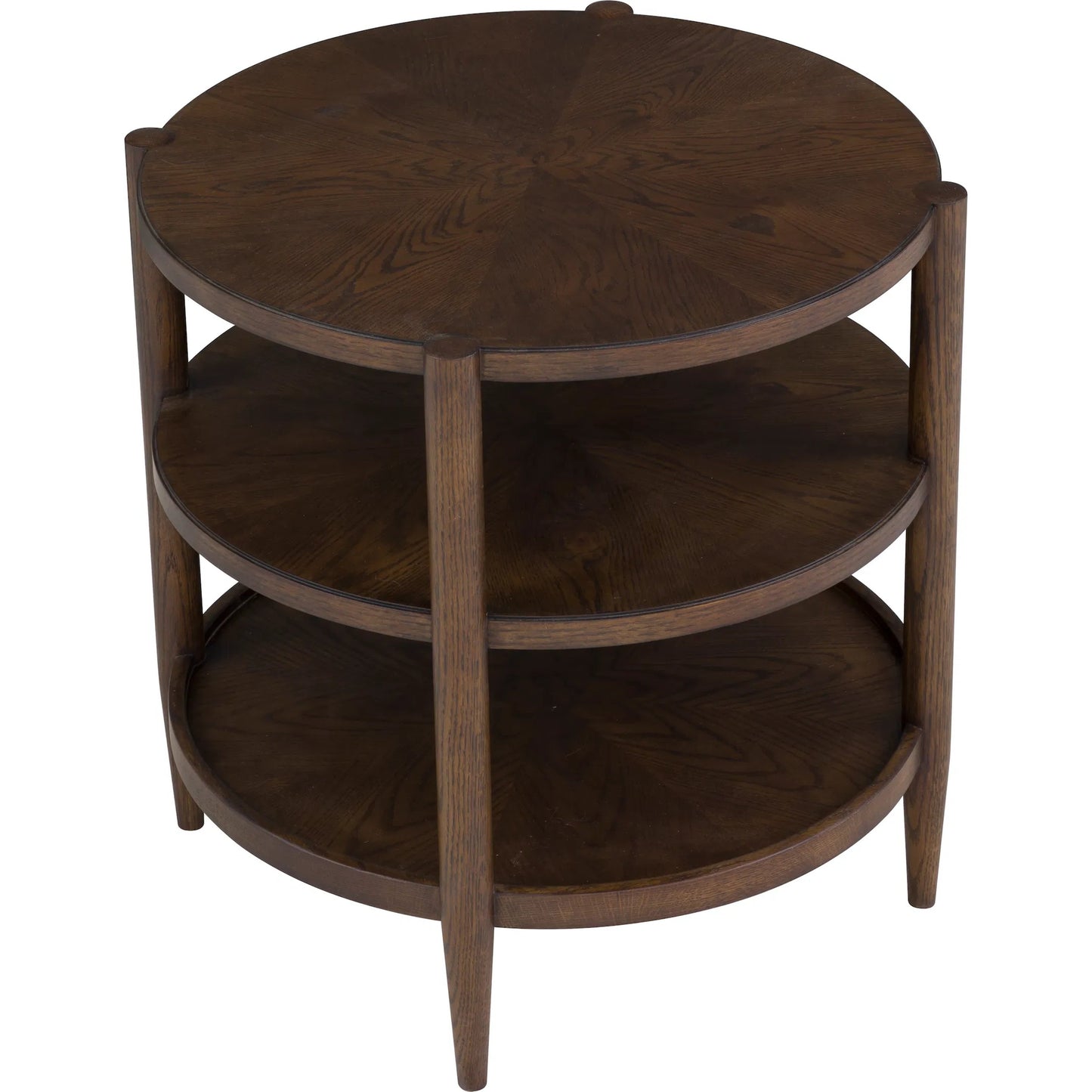003 SI-2636135 | Additional Silo | Maxwell Round End Table by Fairfield Chair. Made from red oak solids, veneers in a unique style.