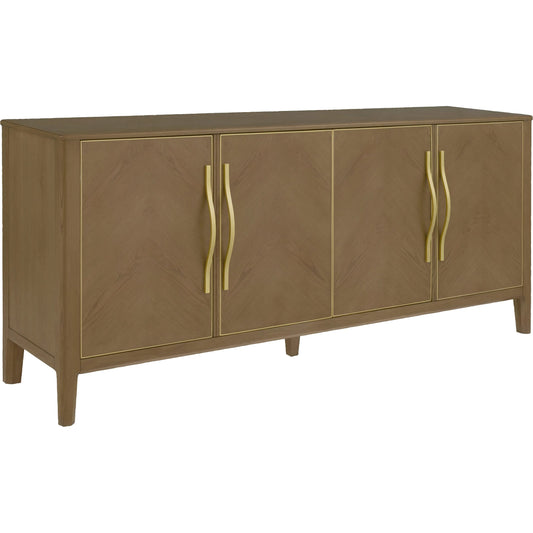 000 SI-2636123 | Primary Silo | Maxwell Credenza by Fairfield Chair. Made from red oak solids, veneers in a unique style.
