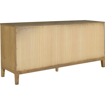 Maxwell Credenza by Fairfield Chair. Made from red oak solids, veneers in a unique style.