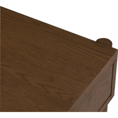 Maxwell 1-Drawer Rectangle Drink Table by Fairfield Chair. Made from red oak solids, veneers in a unique style.