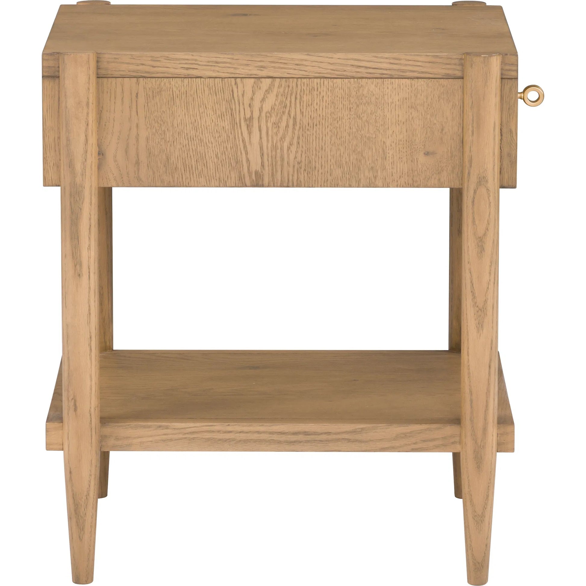 Maxwell 1-Drawer Rectangle Drink Table by Fairfield Chair. Made from red oak solids, veneers in a unique style.