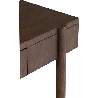Maxwell 1-Drawer Console Table by Fairfield Chair. Made from red oak solids, veneers in a unique style.