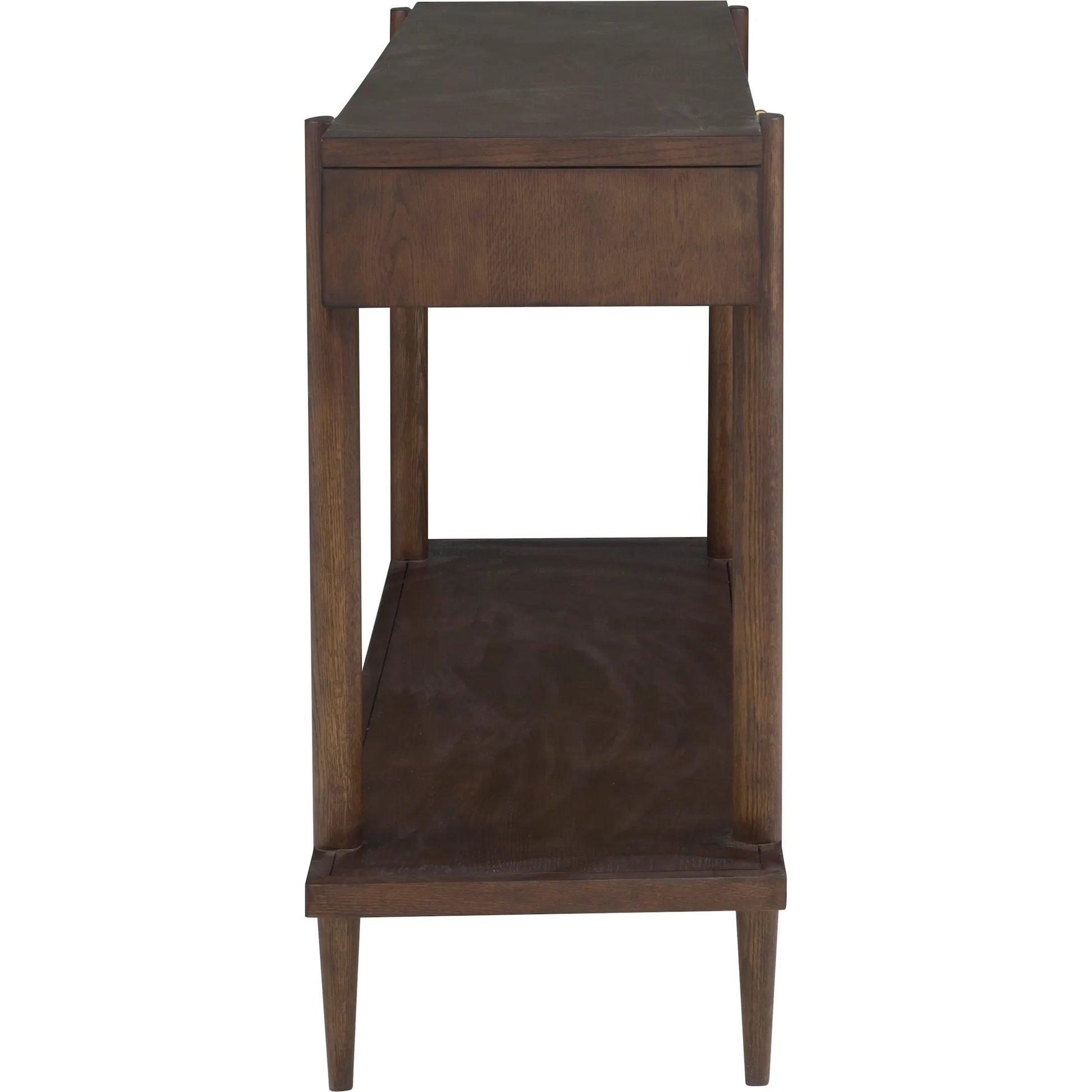 Maxwell 1-Drawer Console Table by Fairfield Chair. Made from red oak solids, veneers in a unique style.