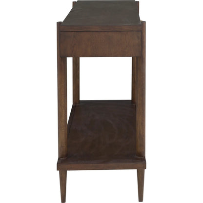 Maxwell 1-Drawer Console Table by Fairfield Chair. Made from red oak solids, veneers in a unique style.