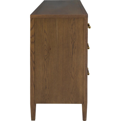 Maxwell 7-Drawer Dresser by Fairfield Chair. Made from red oak solids, veneers in a unique style.