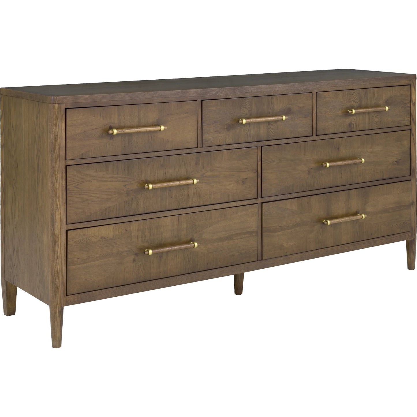 000 SI-2636115 | Primary Silo | Maxwell 7-Drawer Dresser by Fairfield Chair. Made from red oak solids, veneers in a unique style.