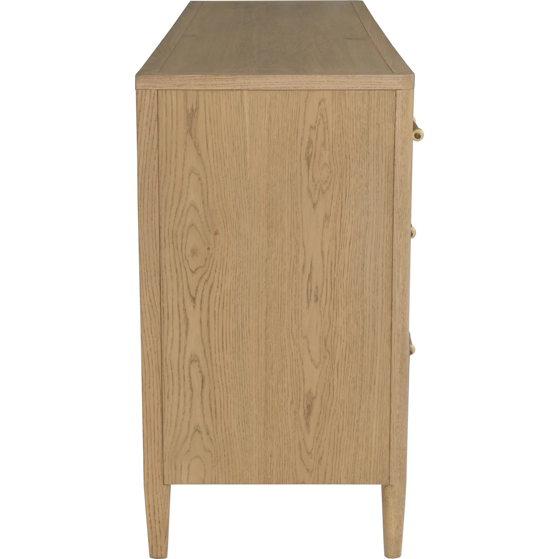 Maxwell 7-Drawer Dresser by Fairfield Chair. Made from red oak solids, veneers in a unique style.