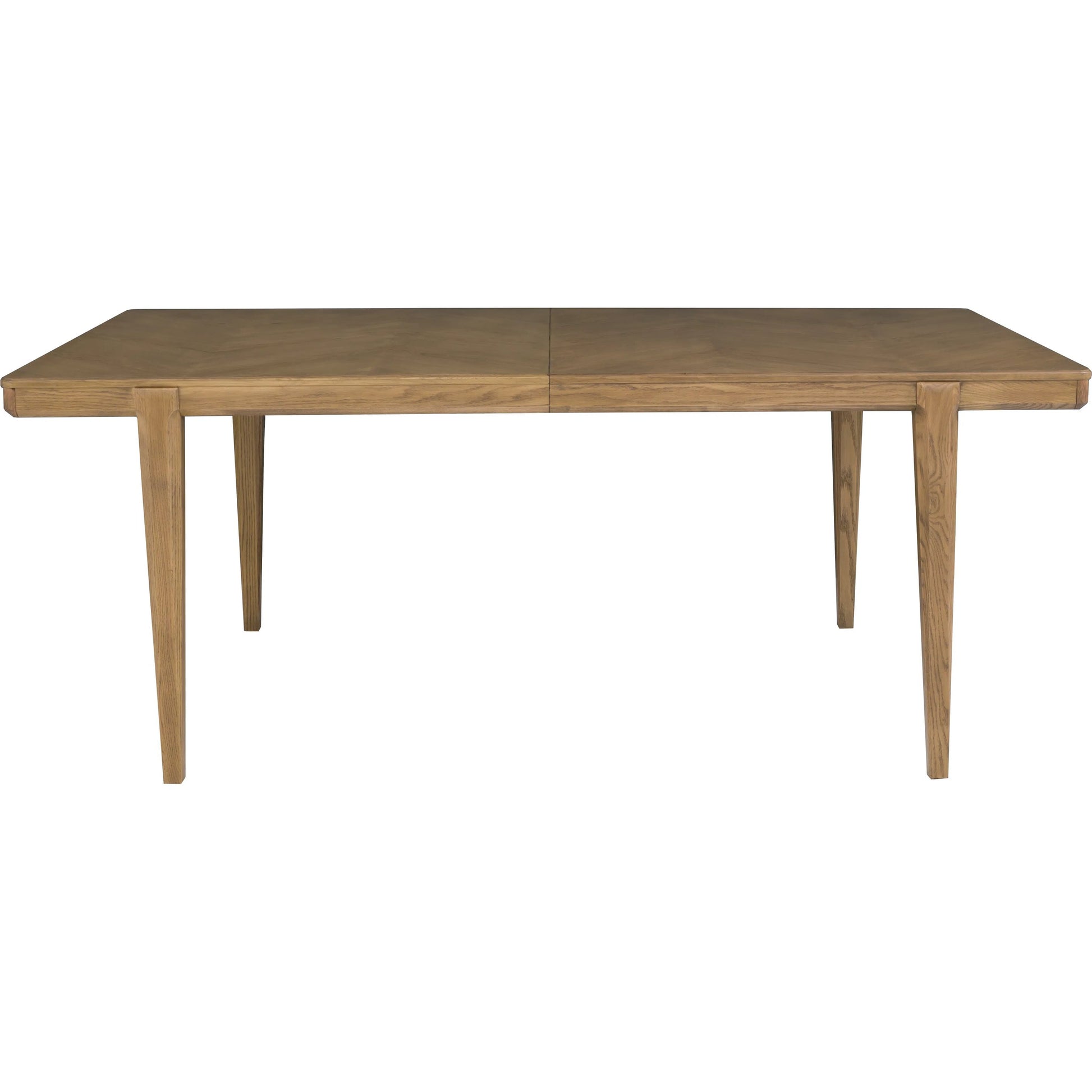 Maxwell Dining Table by Fairfield Chair. Made from red oak solids, veneers in a unique style.