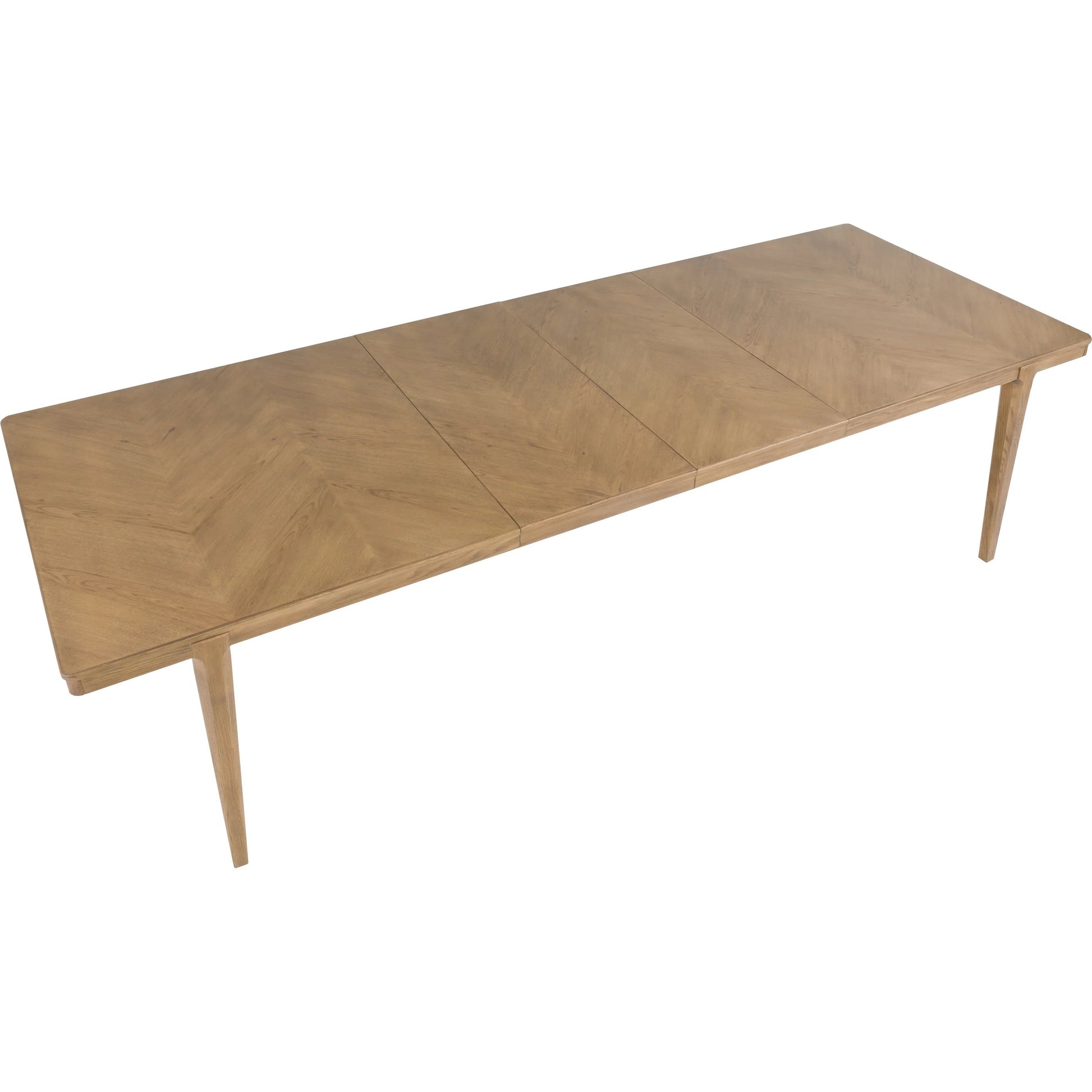 Maxwell Dining Table by Fairfield Chair. Made from red oak solids, veneers in a unique style.