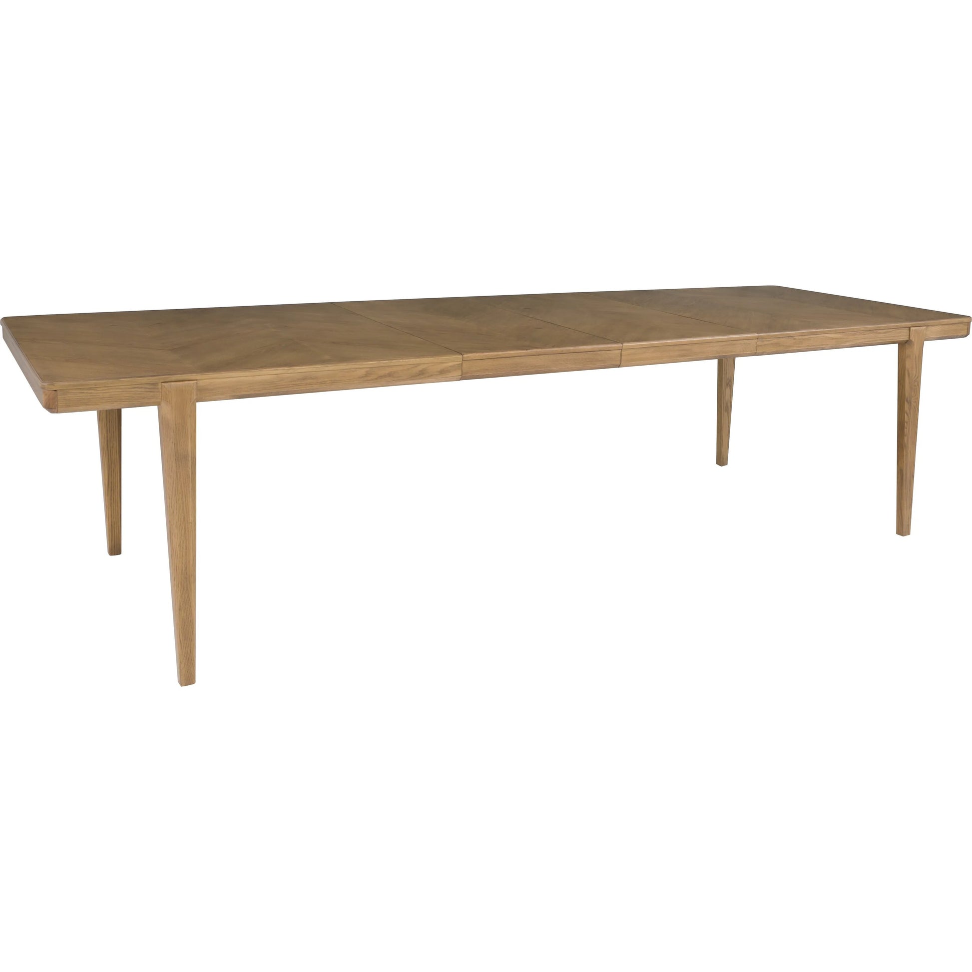 Maxwell Dining Table by Fairfield Chair. Made from red oak solids, veneers in a unique style.