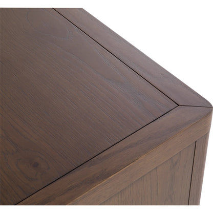 Maxwell 2-Drawer Petite Nightstand by Fairfield Chair. Made from red oak solids, veneers in a unique style.
