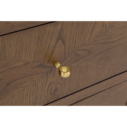 Maxwell 2-Drawer Petite Nightstand by Fairfield Chair. Made from red oak solids, veneers in a unique style.
