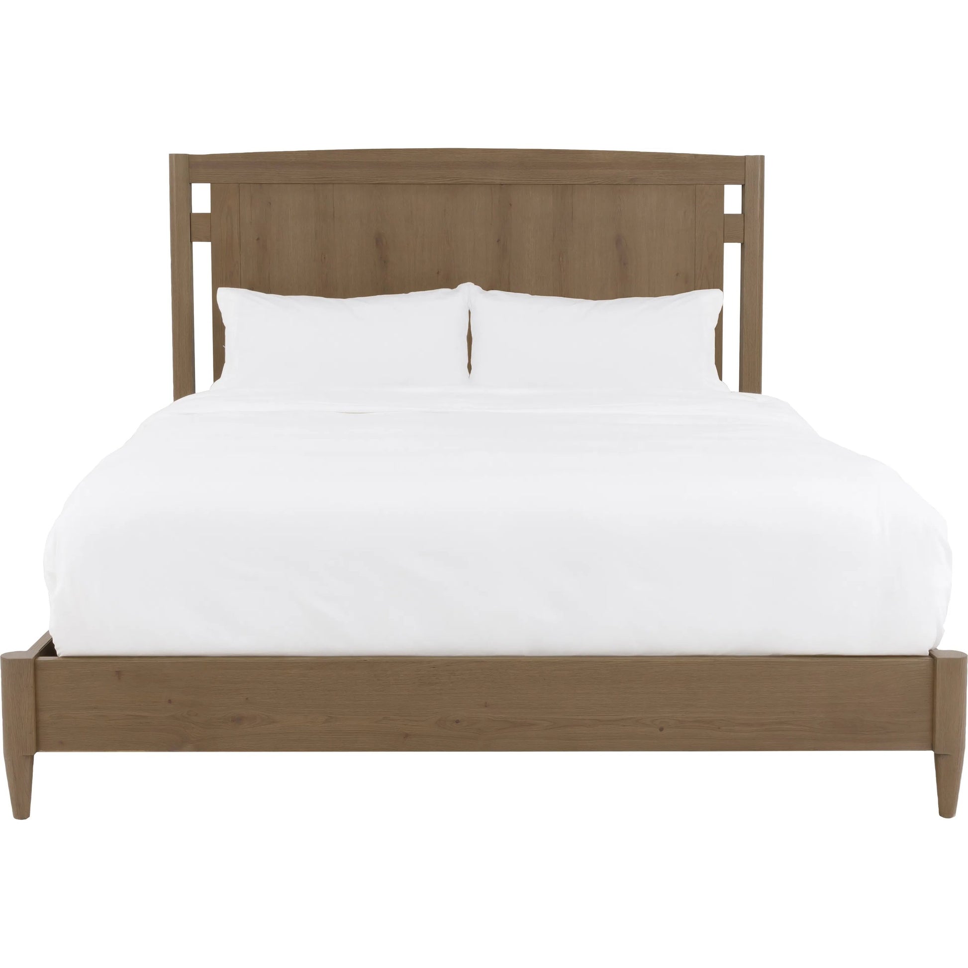 Maxwell Bed by Fairfield Chair. Made from red oak solids, veneers in a unique style.