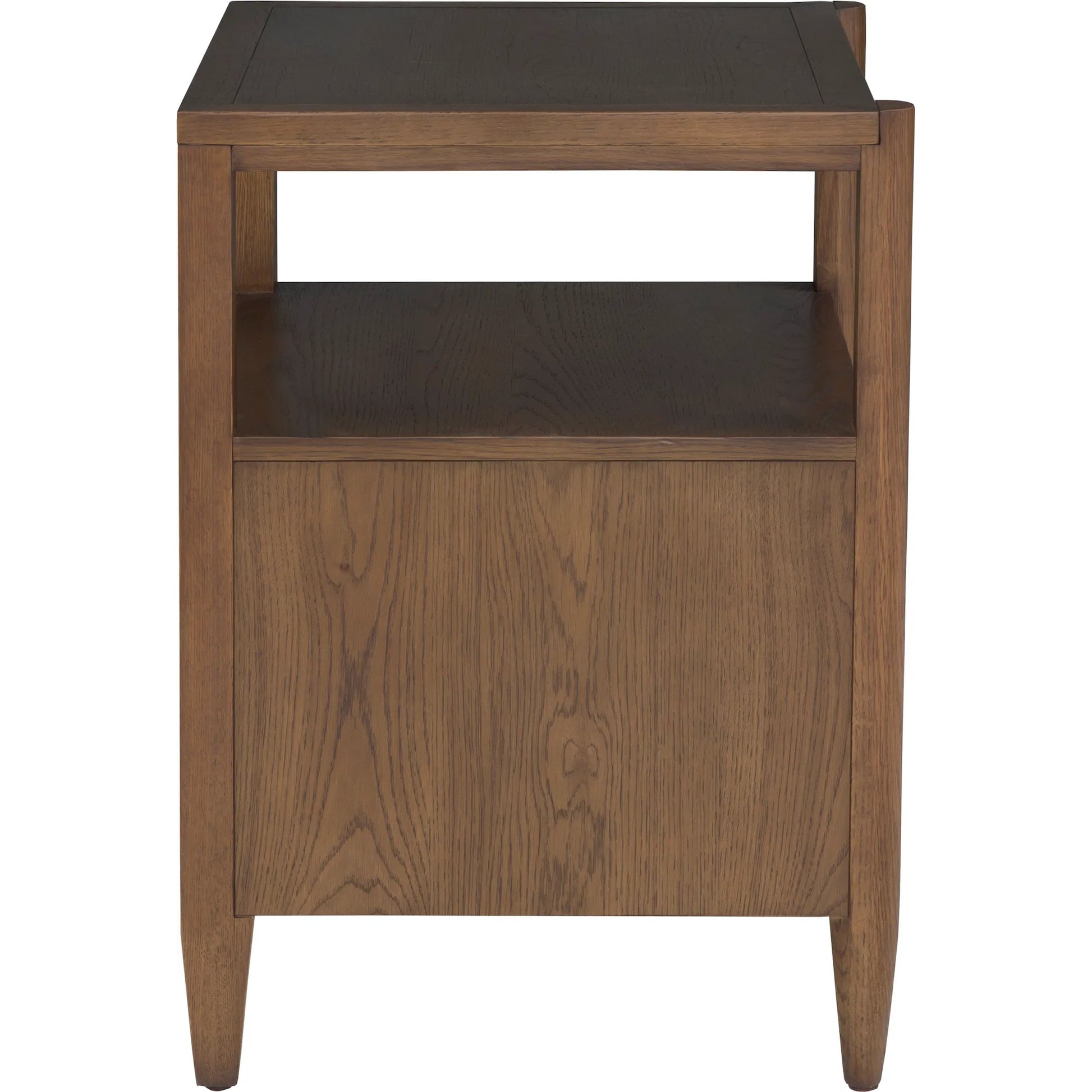 Maxwell 2-Drawer Nightstand by Fairfield Chair. Made from red oak solids, veneers in a unique style.